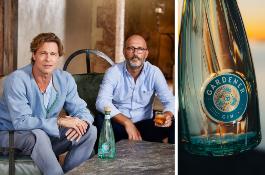  The Gardener, il gin di Brad Pitt che omaggia la Costa Azzurra