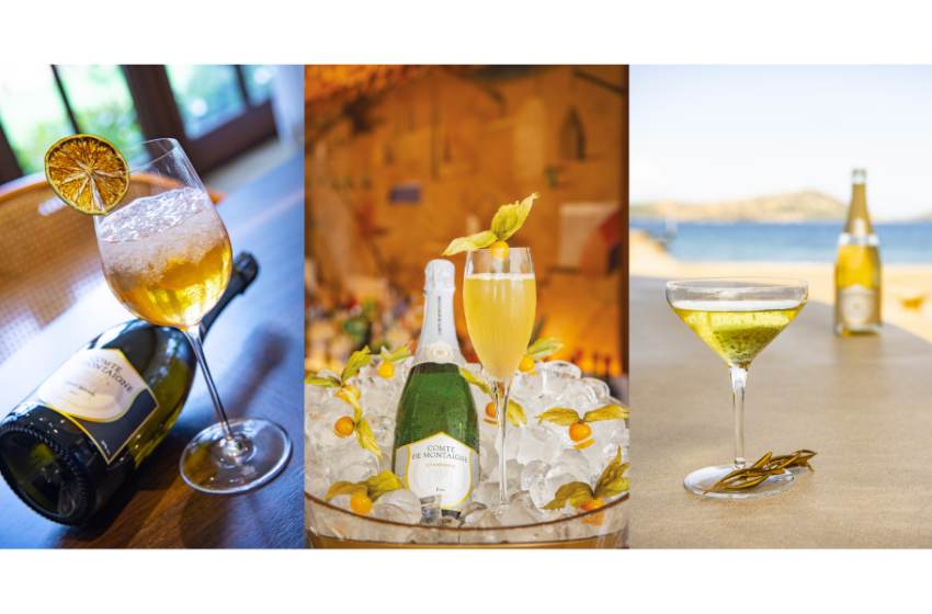  World Cocktail Day 2024,  brindisi con i Drink a base di Champagne Comte de Montaigne