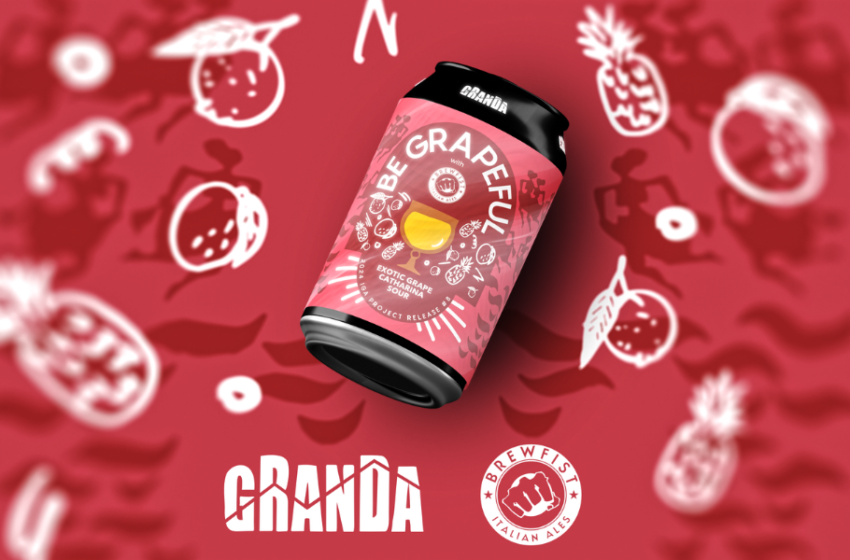  Exotic Grape Catharina Sour, la novità di Birrificio della Granda e Brewfist