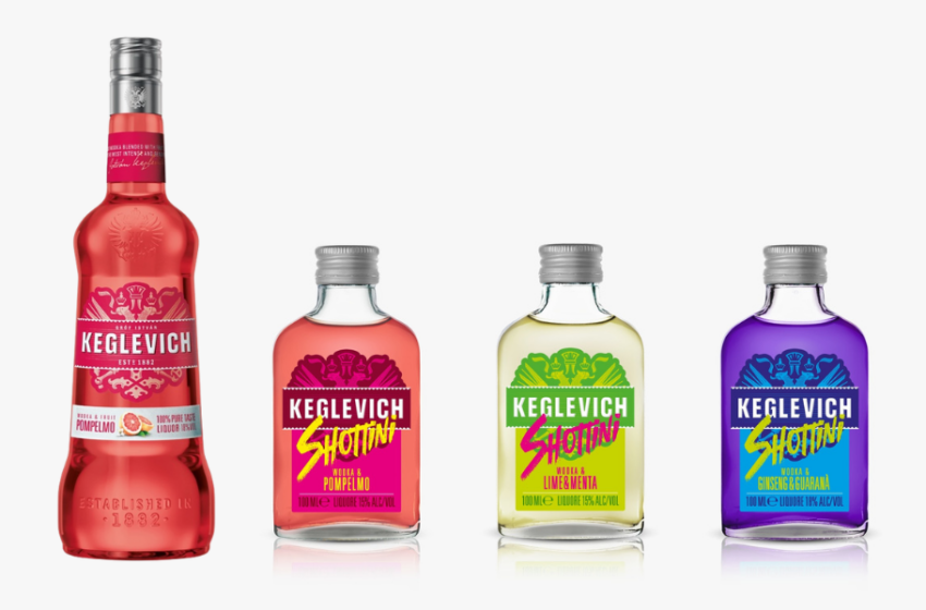  Keglevich lancia la linea Shottini e la nuova wodka Pompelmo