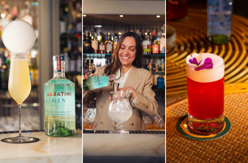  Sabatini Gin inaugura la stagione estiva con un tris di cocktail firmati da Martina Bonci