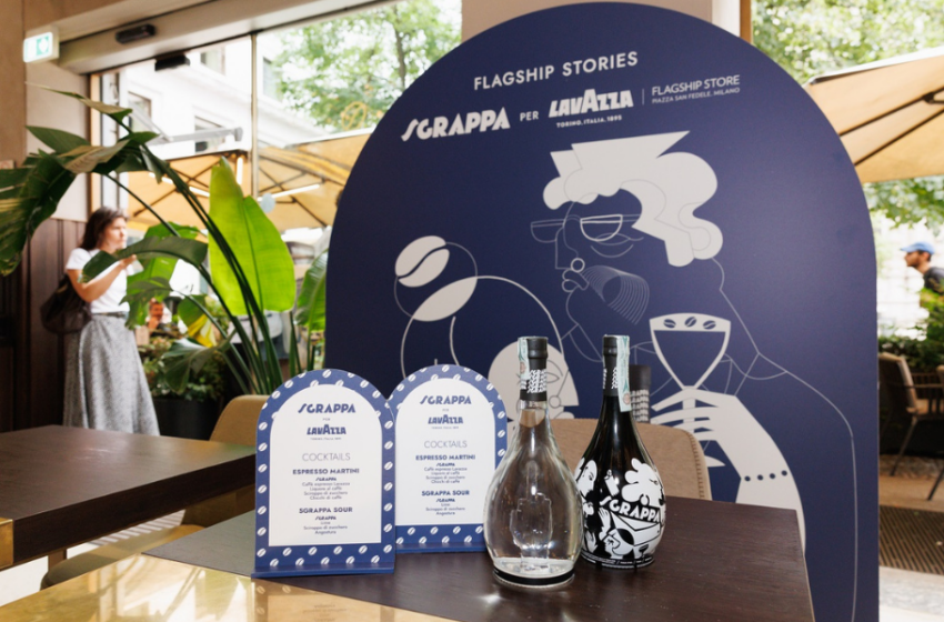  Sgrappa crea la nuova lista cocktail per il Flagship Store Lavazza di Milano