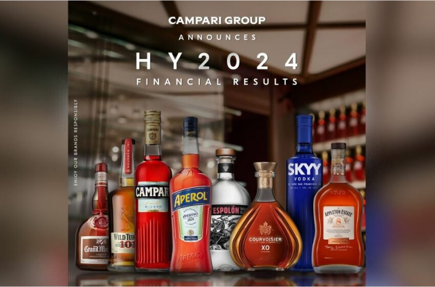  Campari Group: positive le vendite nel primo semestre 2024